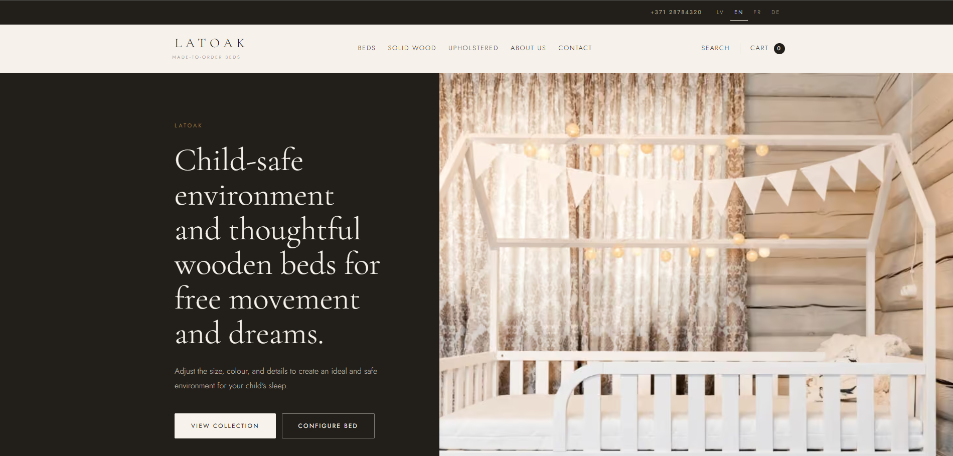 LATOAK — Made-to-Order Beds