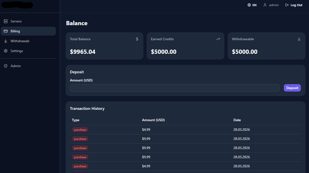 Prem Host — Game Server Hosting